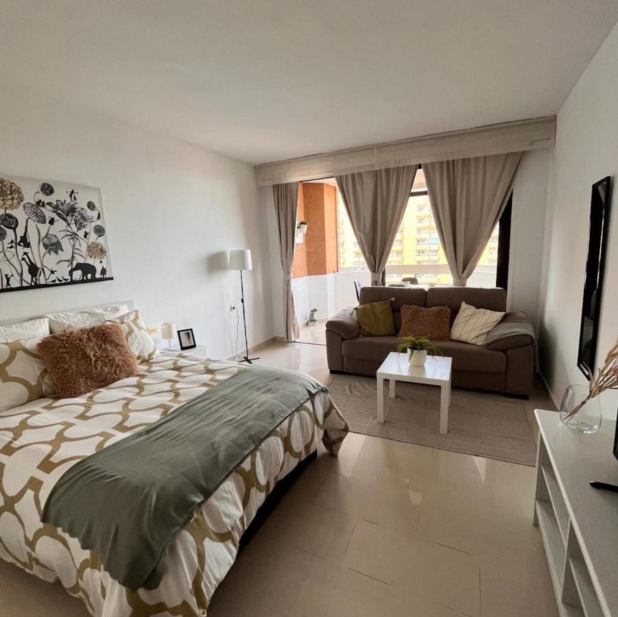 Apartmán Precioso Estudio Palmeras Con Vistas Al Mar Fuengirola Exteriér fotografie